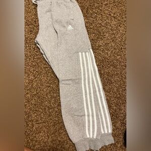 Adidas grey joggers
